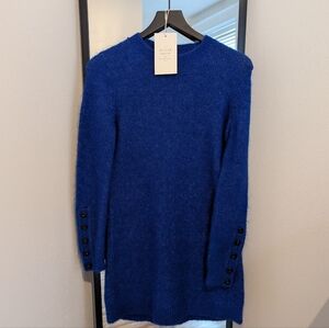 Blue La Maille Sezane Sweater Dress Size S